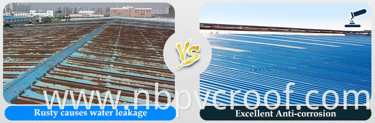 advantages of pvc roof sheets